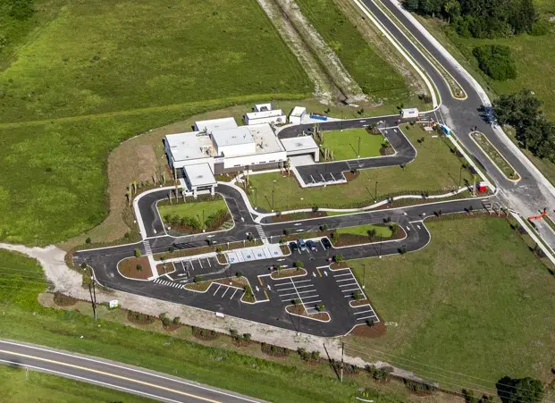Aerial HCA Florida North River Ranch Emergency August 2025